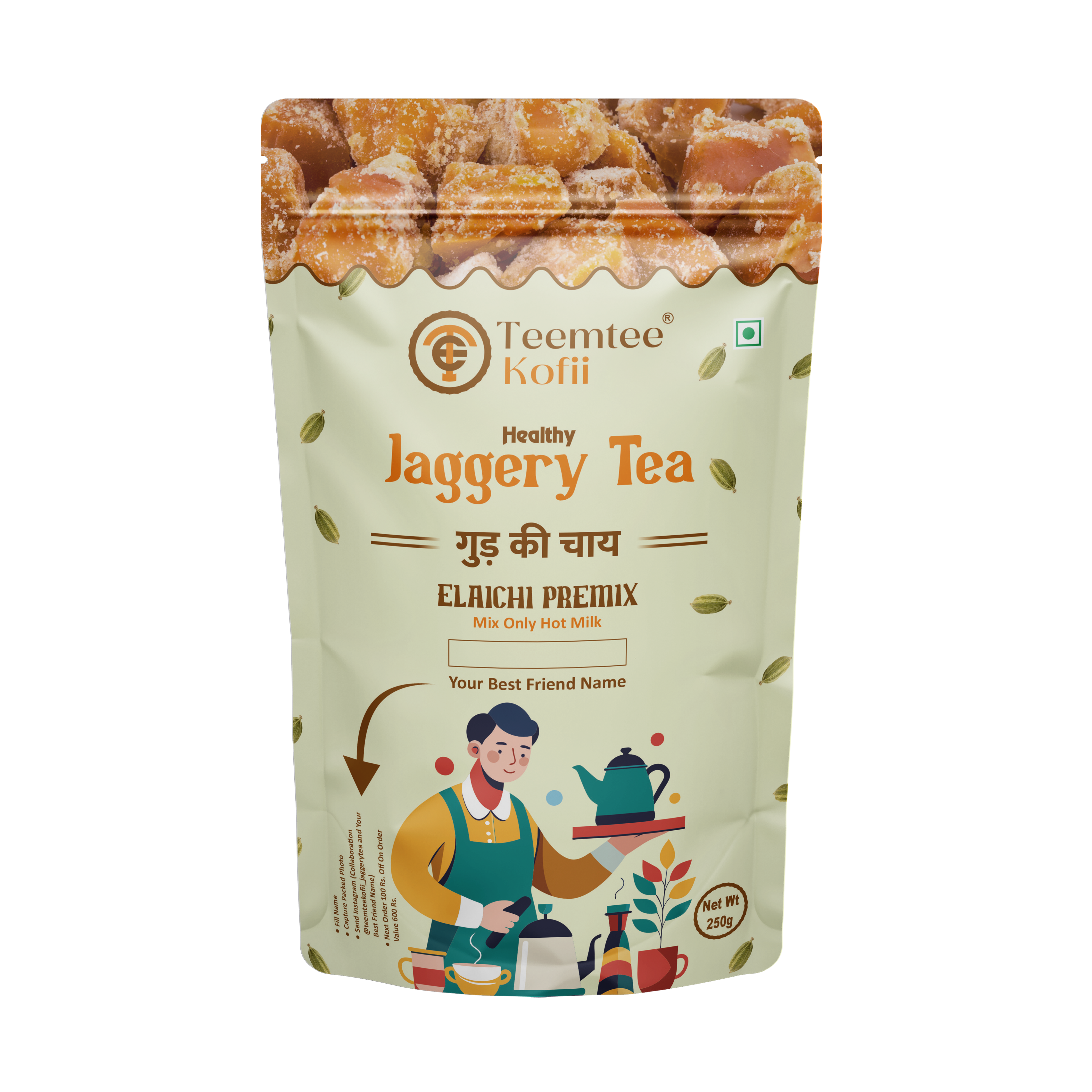 Jaggery Elaichi Tea Premix